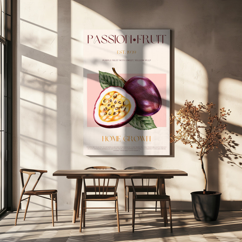 Vibrant Passionfruit | Canvas