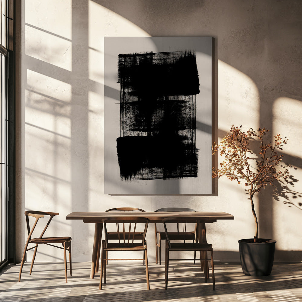 Abstract Brush Strokes 180Y | Canvas