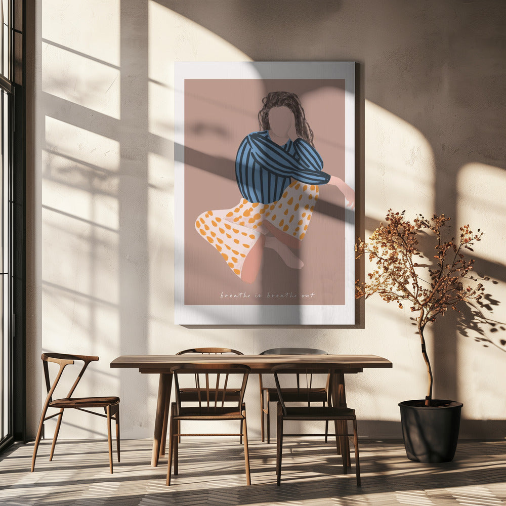 Serene Contemplation | Canvas