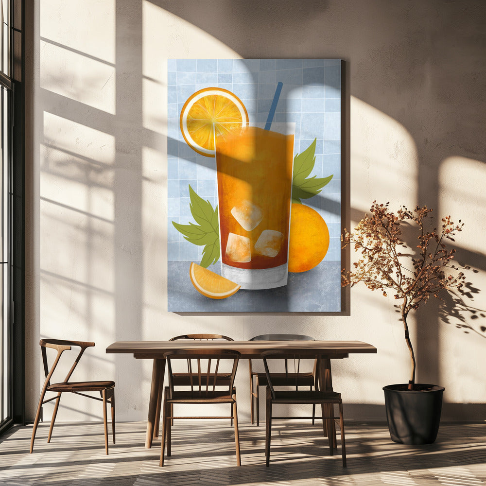 Orange drink | Canvas