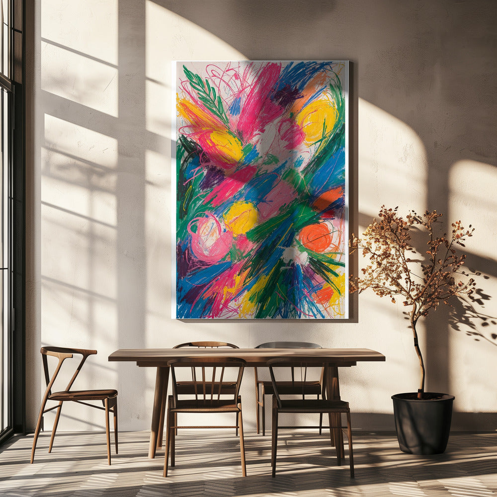 Vivid Whirlwind | Canvas