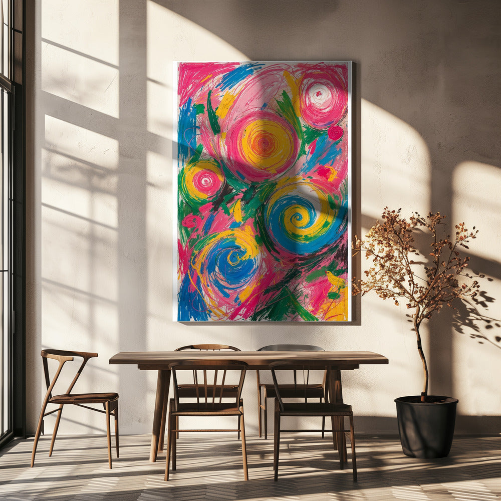 Swirling Vortexes | Canvas