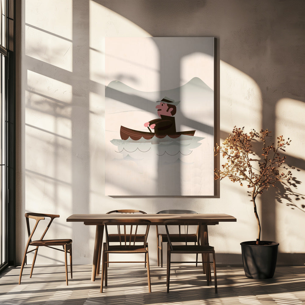 Gone Fishing | Canvas