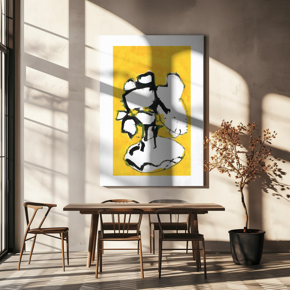 The Line of Plenty: Fruit Flower Bowl 3 | Canvas