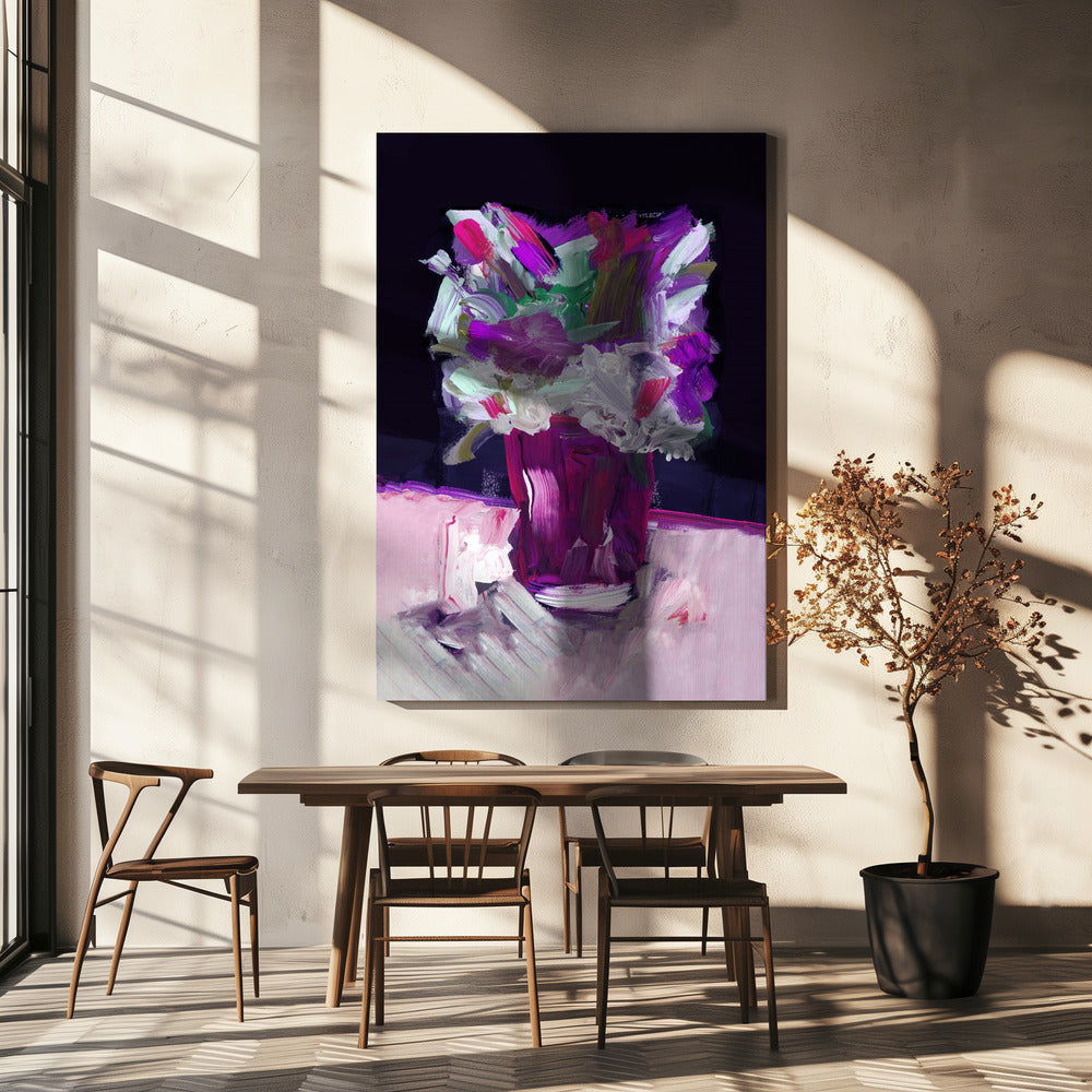 Dark Garden's Delight | Canvas