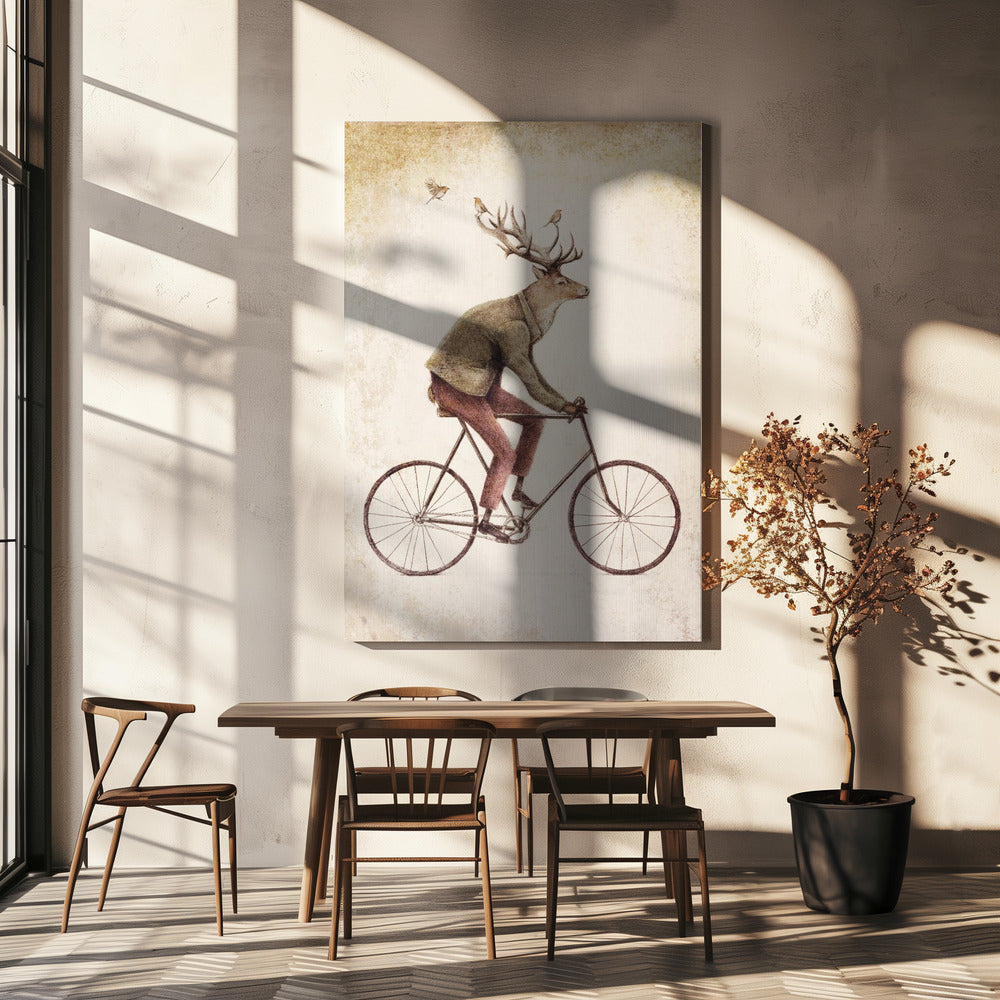 Even a Gentleman rides | Canvas