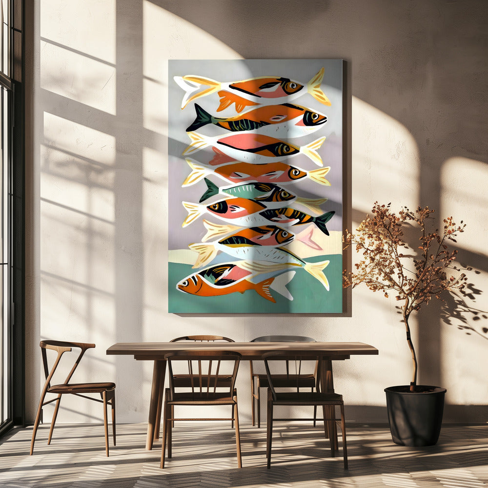 Stylized Fish | Canvas