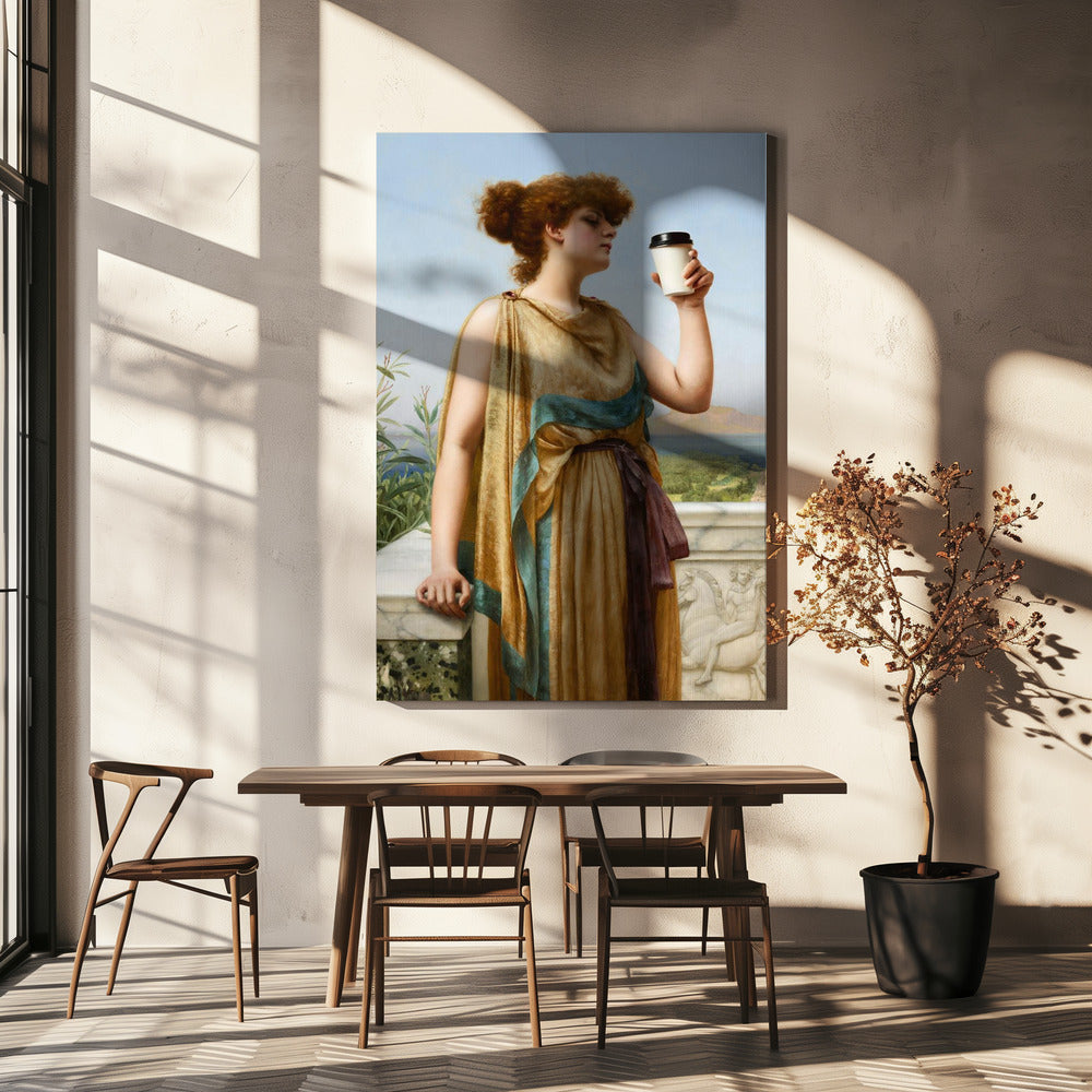 Ancient Brew Moment | Canvas