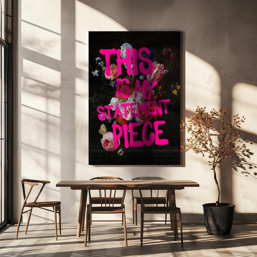 Bold Floral Statement | Canvas