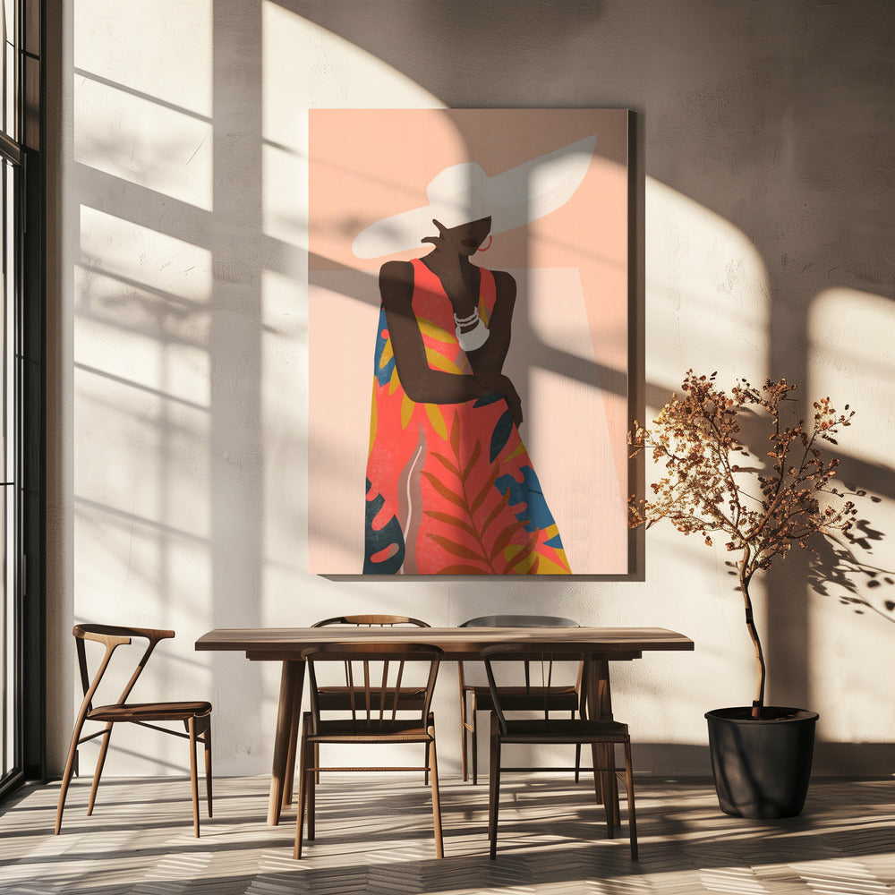 Tropical Girl | Canvas