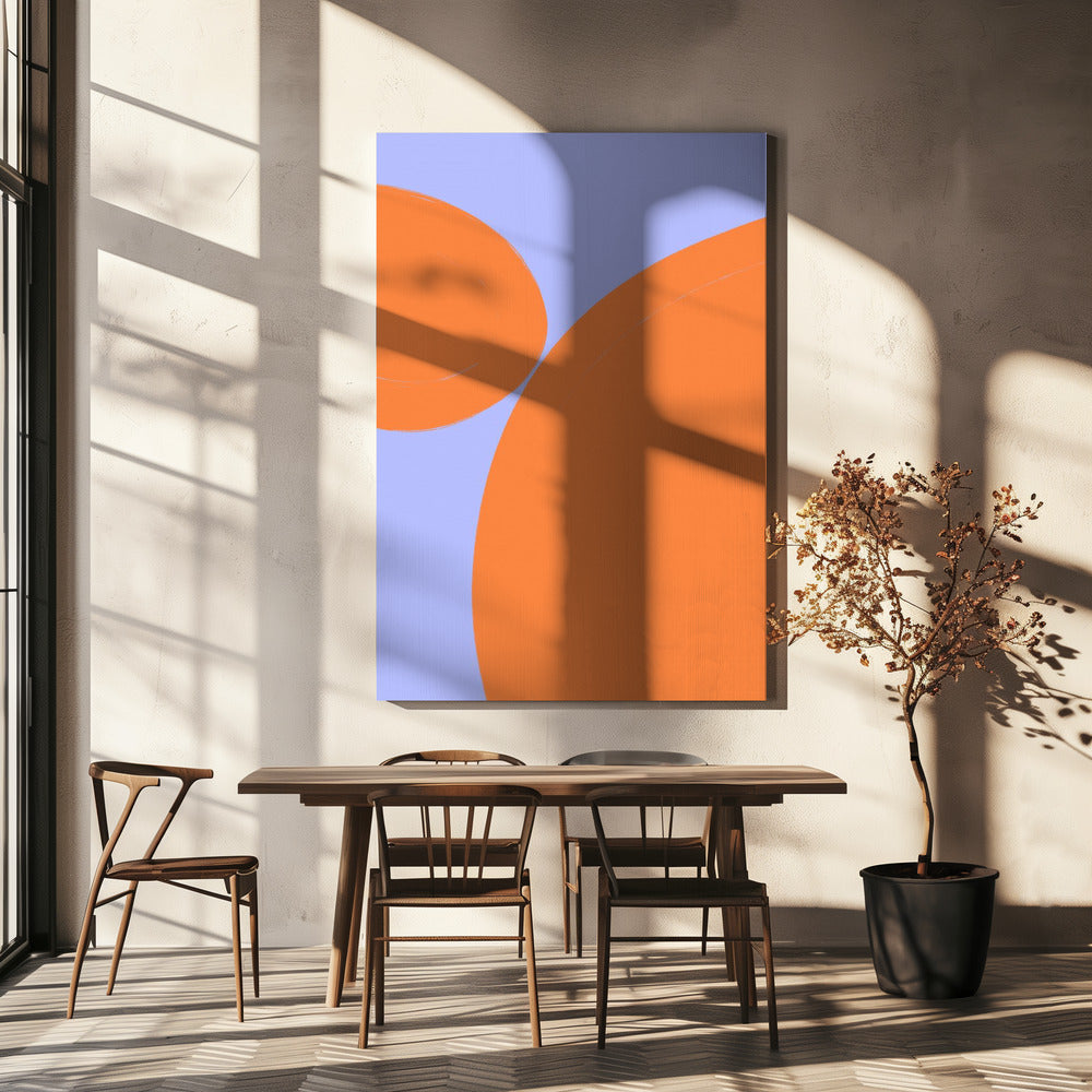 Orange Harmony Bliss | Canvas
