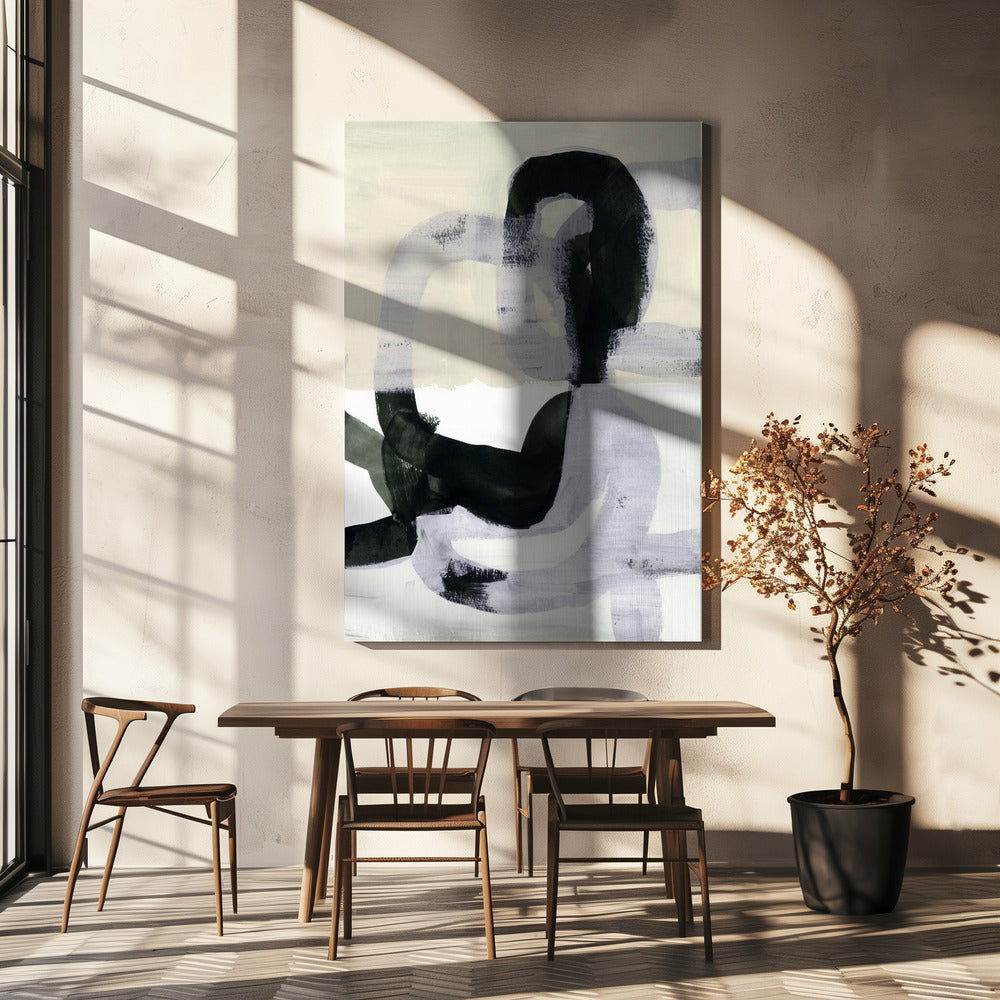 Black and White Gestures | Canvas