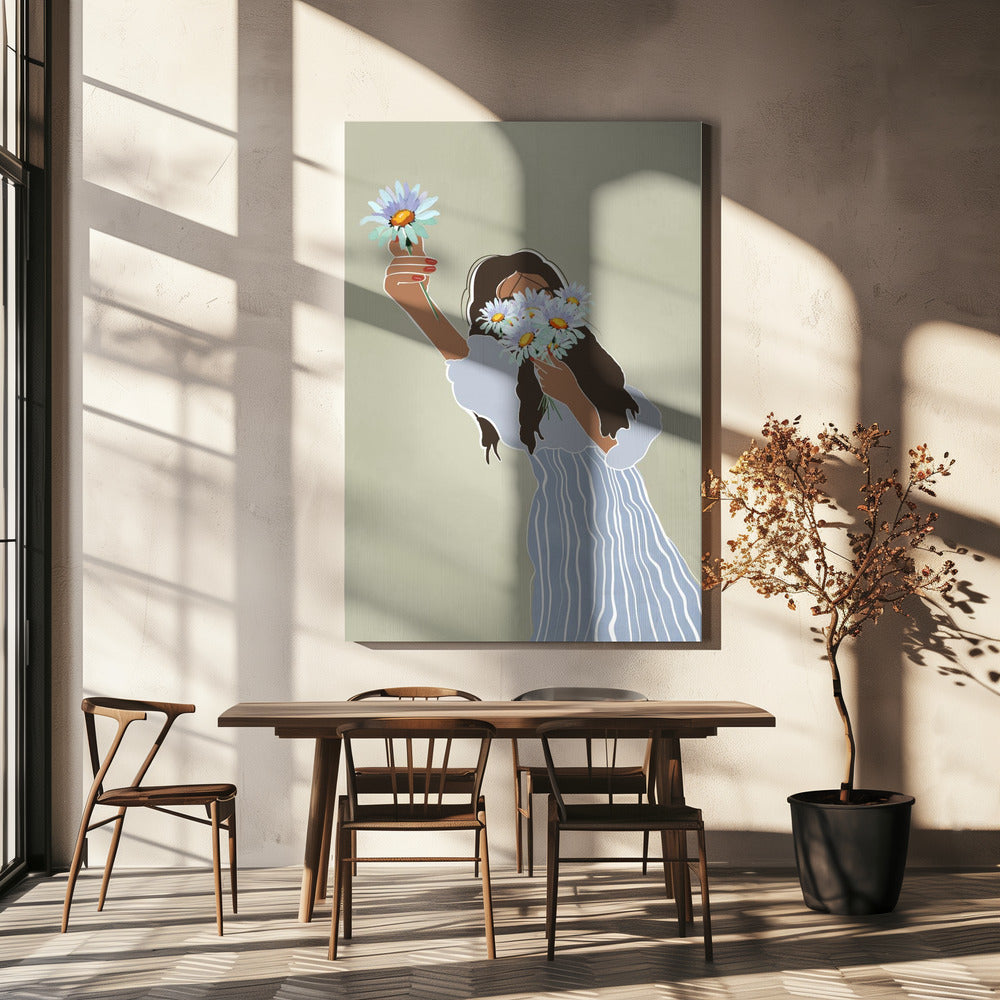 A Bouquet of Daisies | Canvas