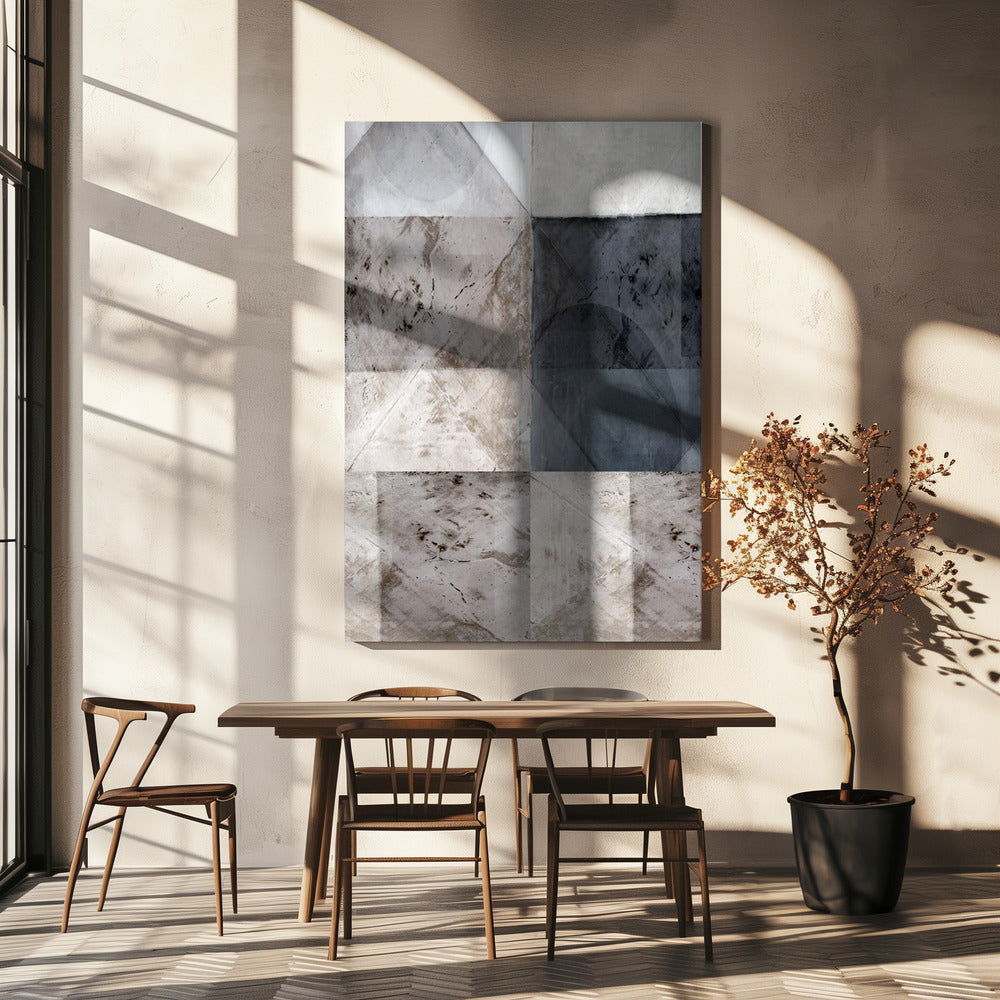 Abstract Geometric Pattern | Canvas