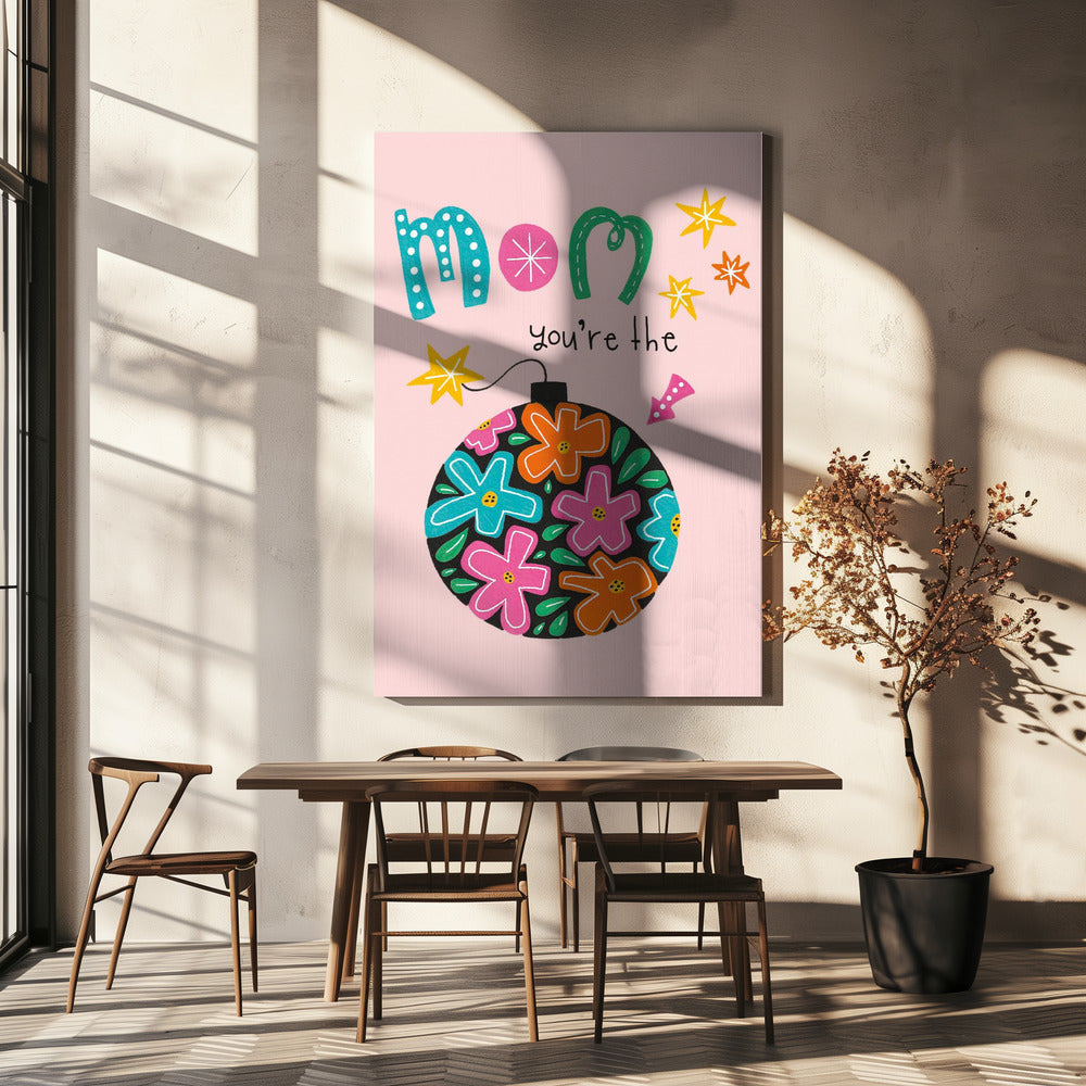 Mom's Floral Delight | Canvas