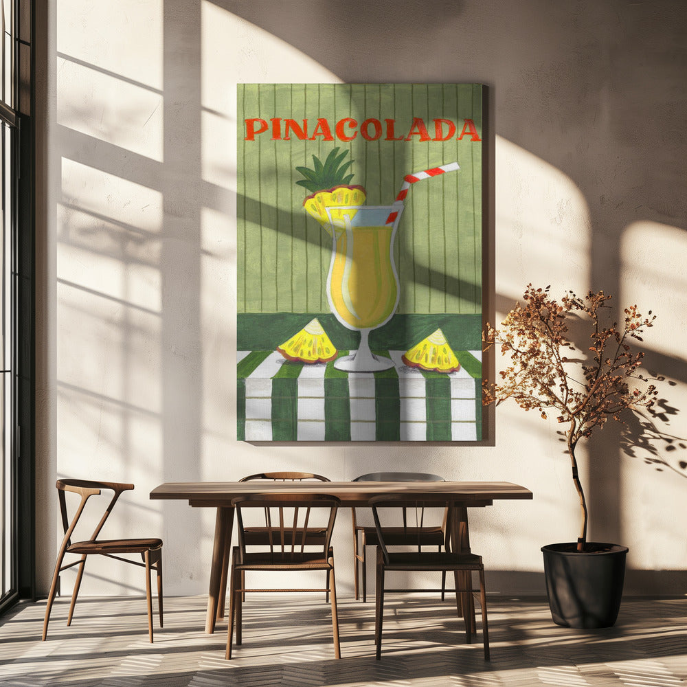 Pina Colada Delight | Canvas