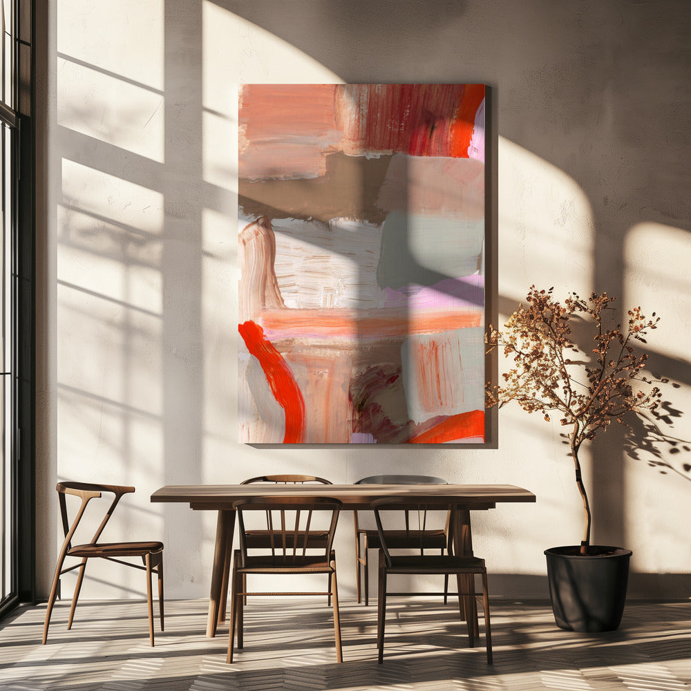 Colorful Bold Brushstrokes | Canvas