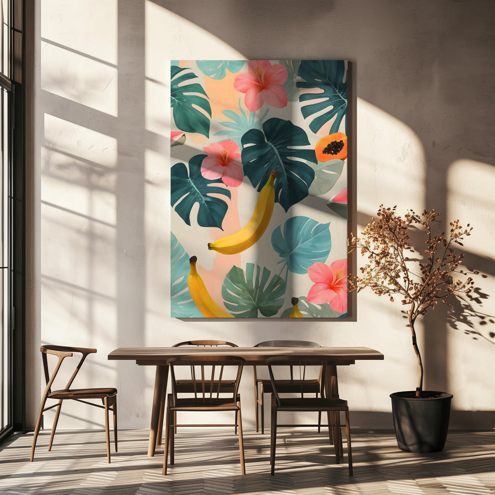 Stay Tropical, Stay Vibing | Canvas