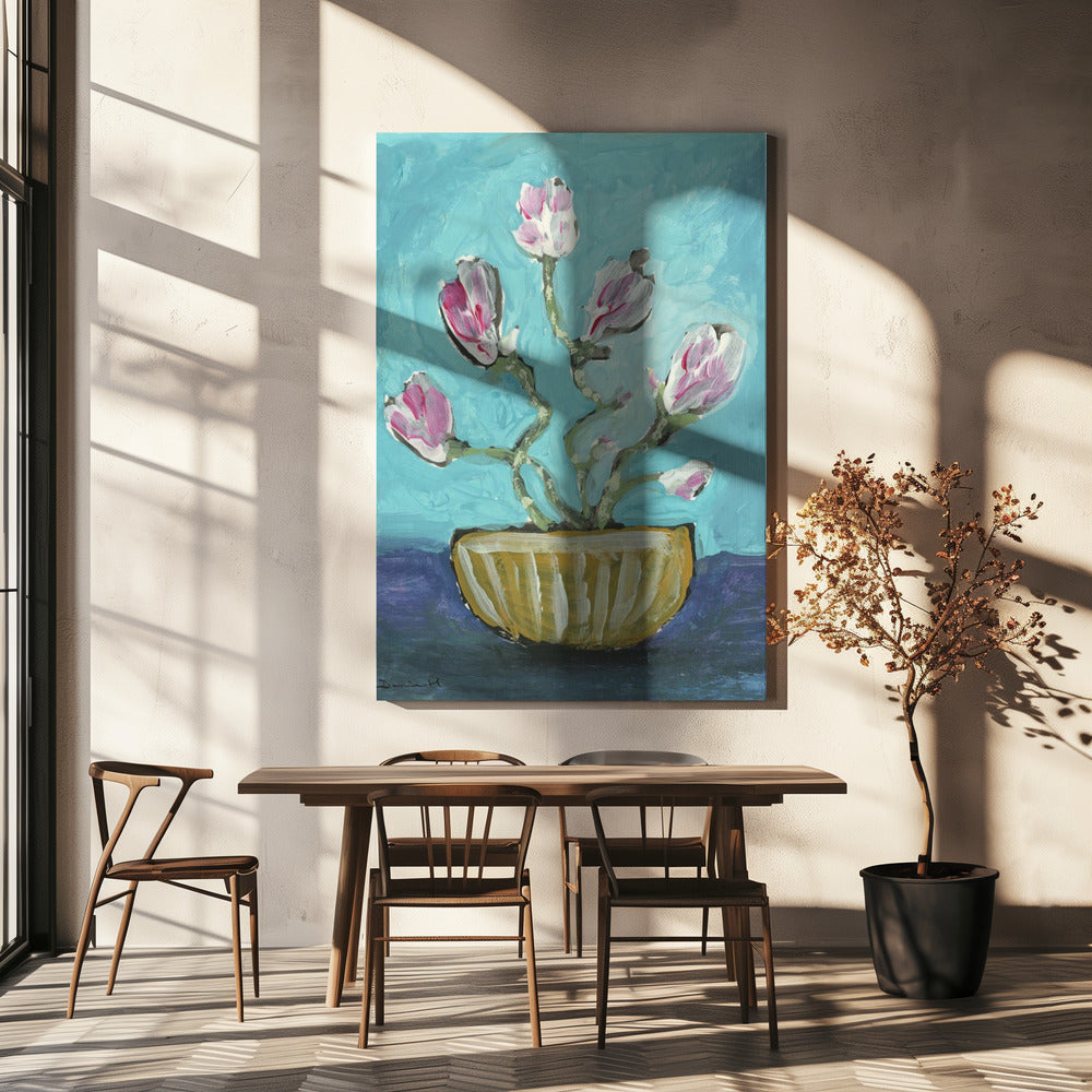 Magnolia Vase | Canvas