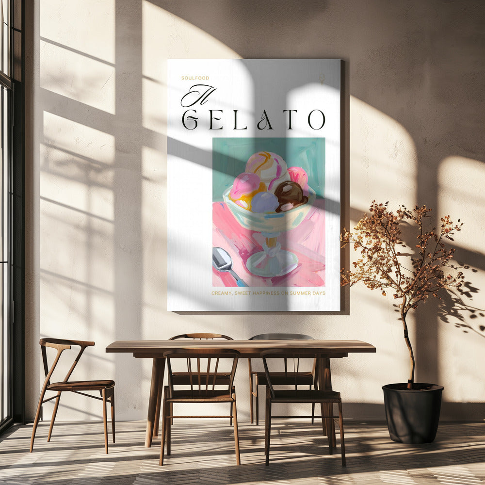 Gelato Icecream Delight | Canvas
