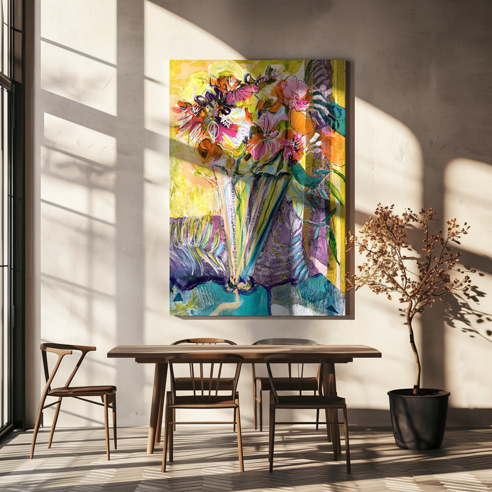 Vibrant Bloom Dance | Canvas