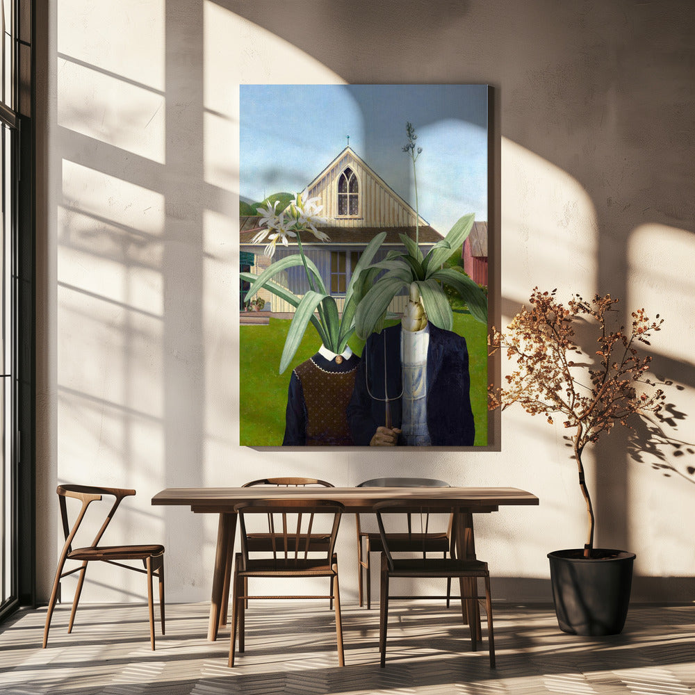 Floral Duo Patchwork | Canvas