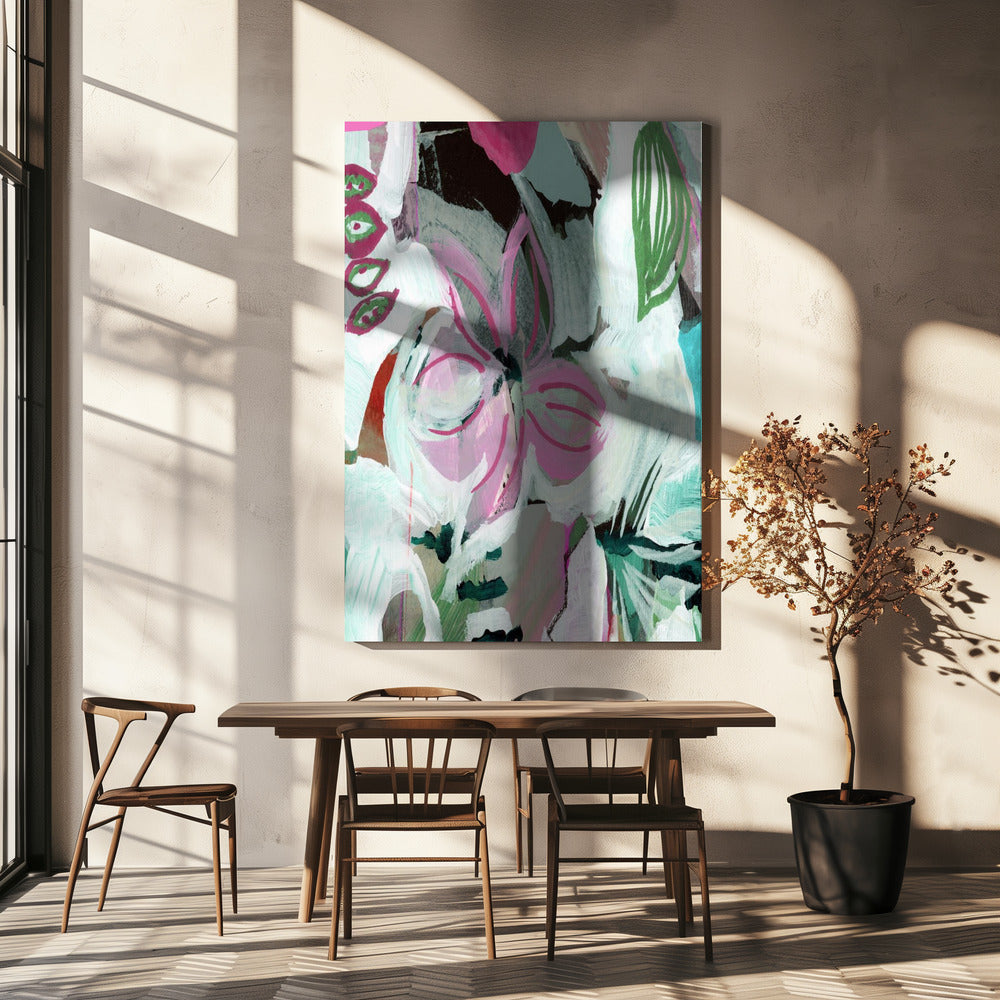 Painted Bloom Whispers | Canvas