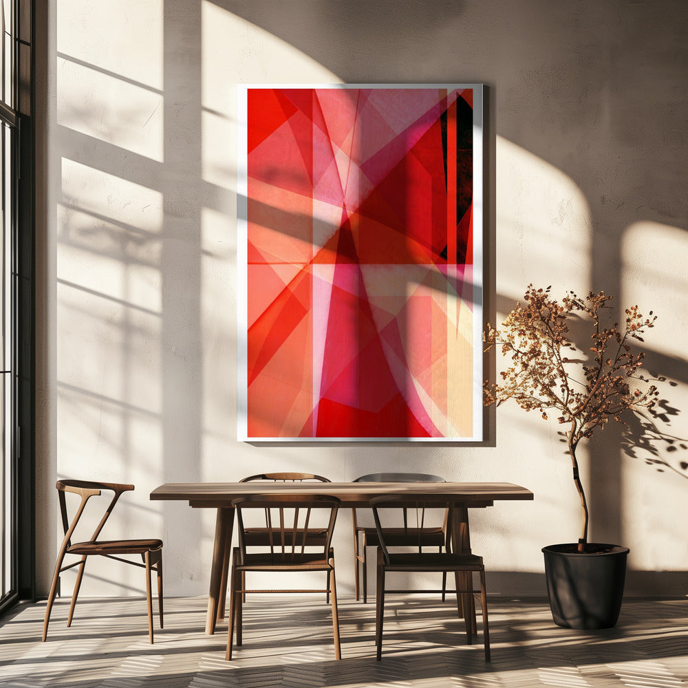 Scarlet Shard Symphony | Canvas