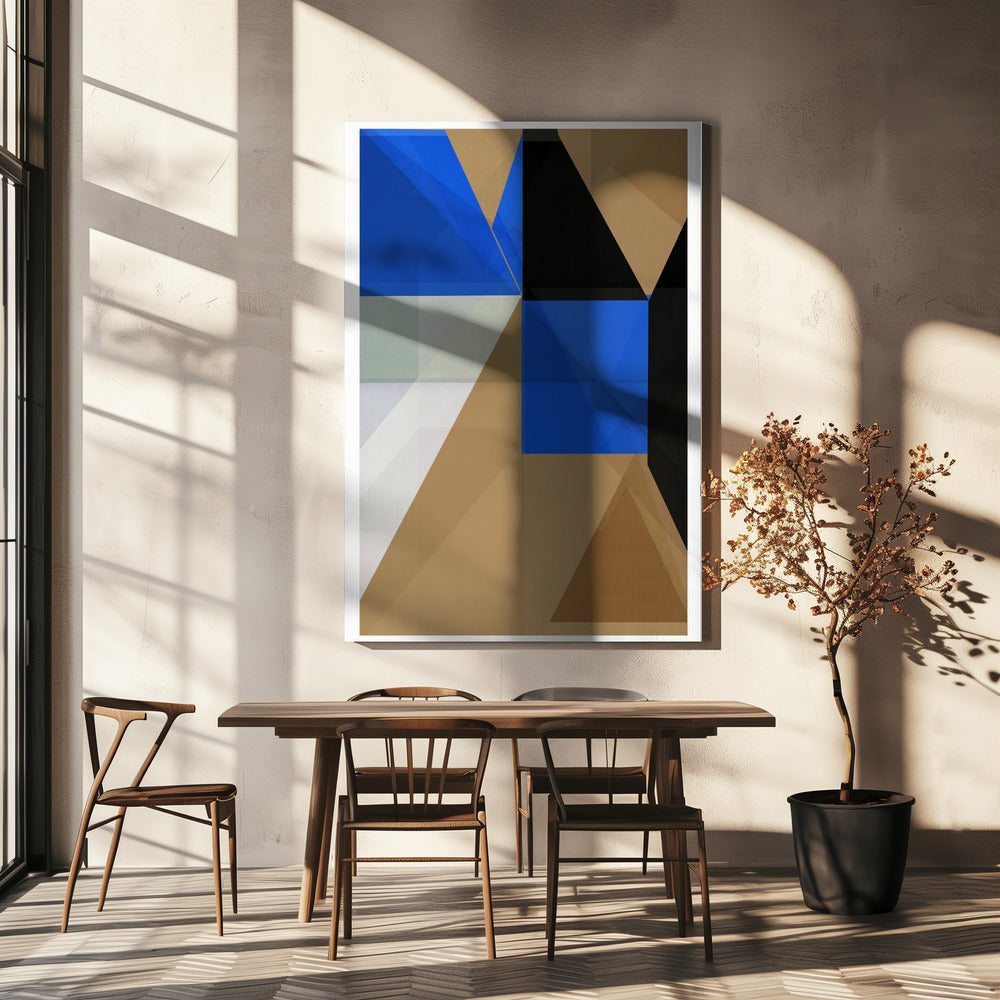 Cobalt Geometry | Canvas