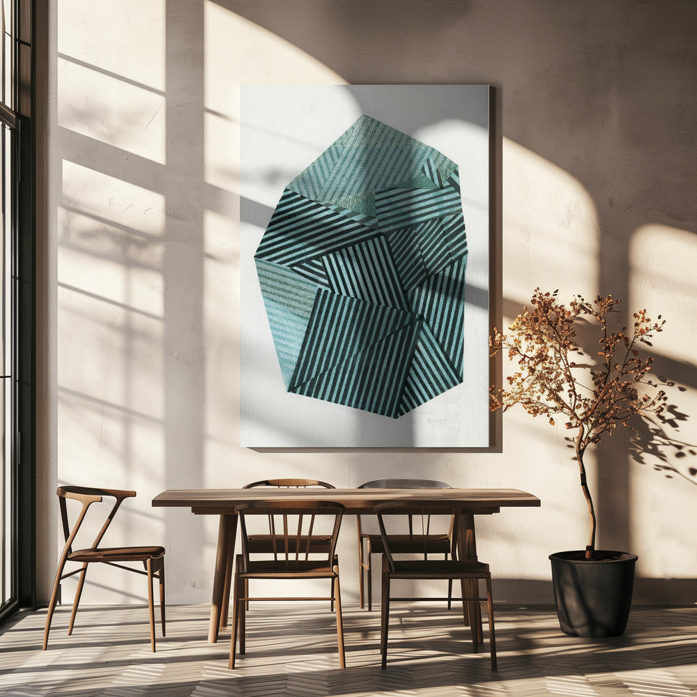 Striped Stone II. | Canvas