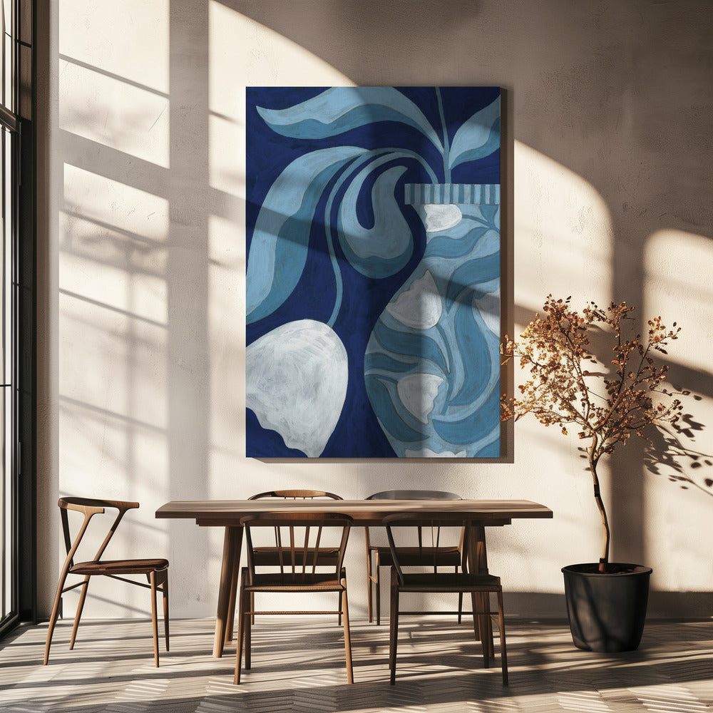 White Tulip Still Life | Canvas