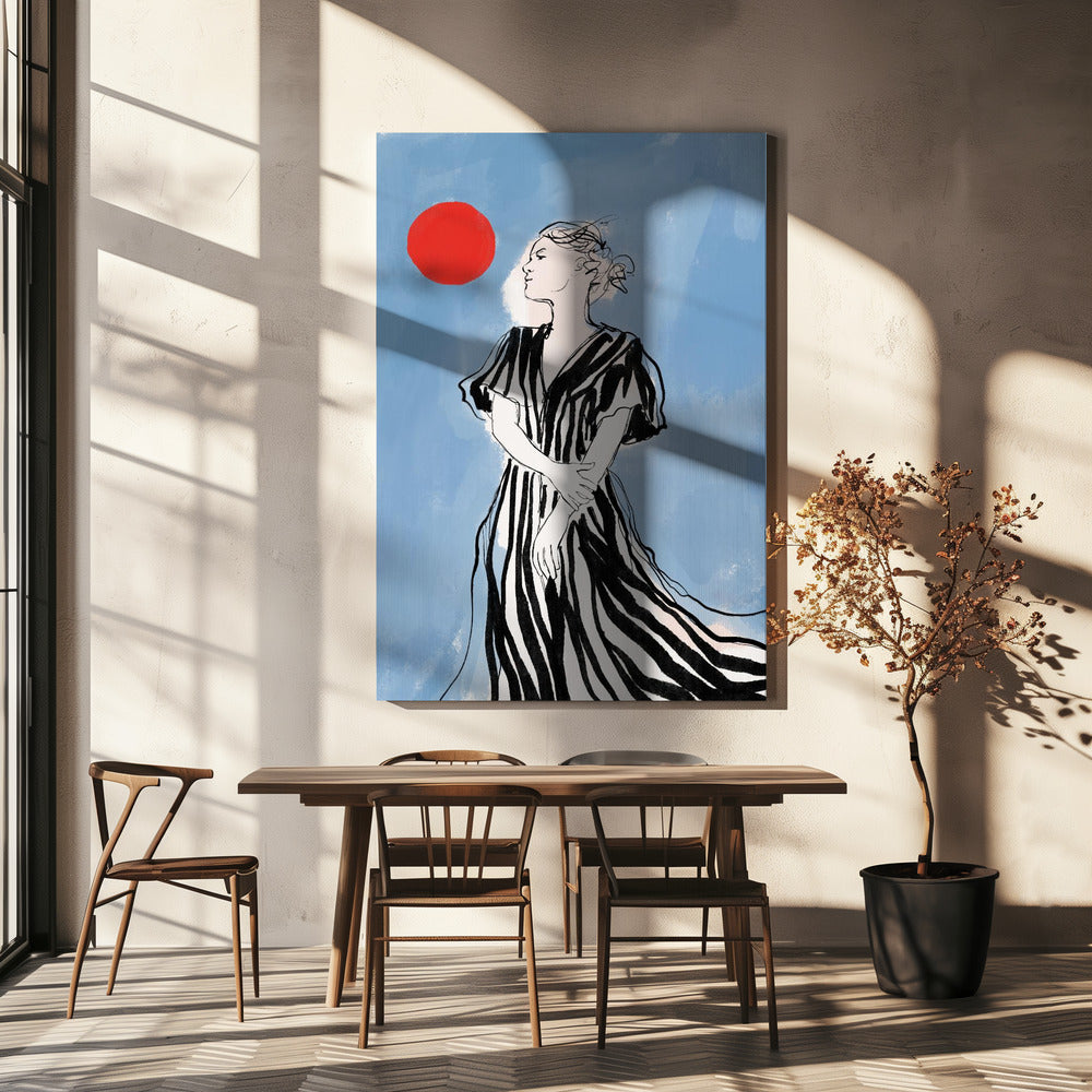 Serene Stripes | Canvas