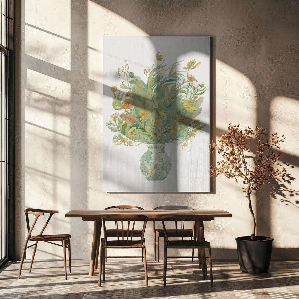 A Vase Full Of Flowers | Canvas