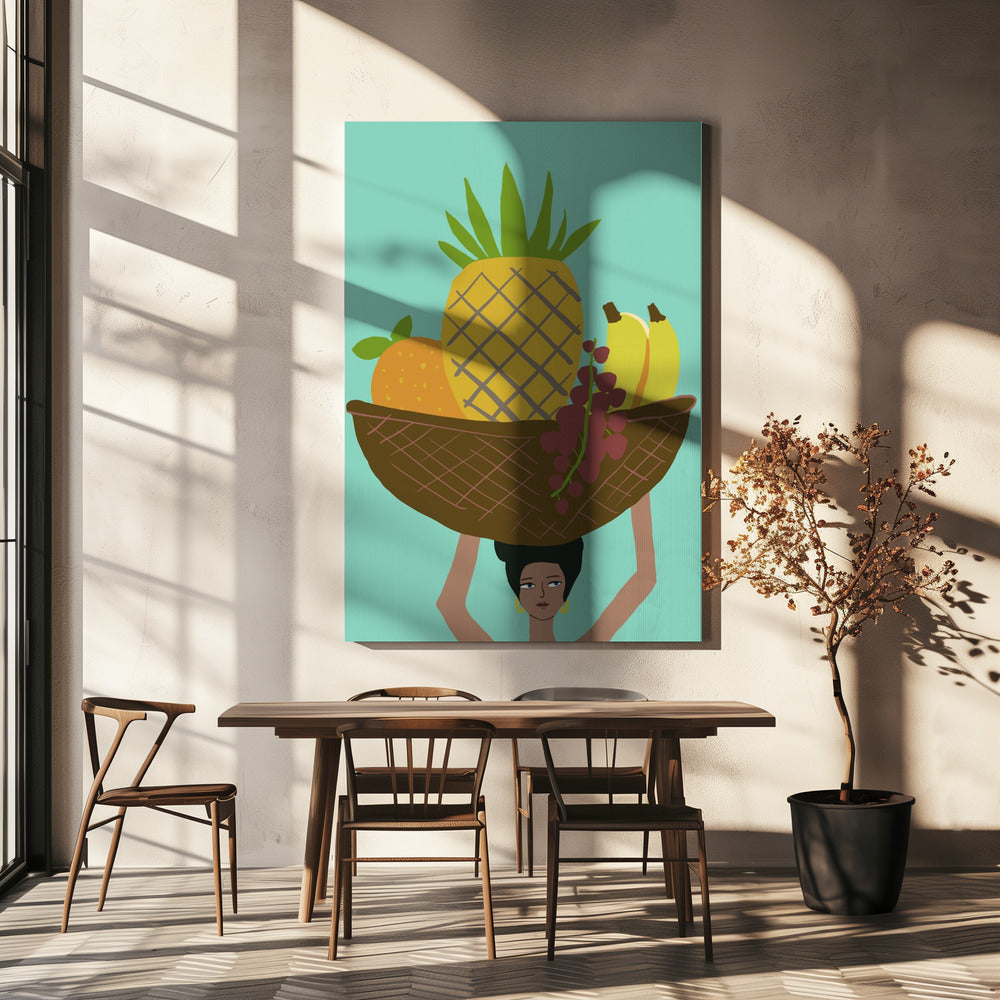 Tropical fruit | Canvas