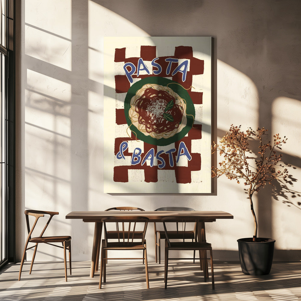 Pasta & Basta | Canvas