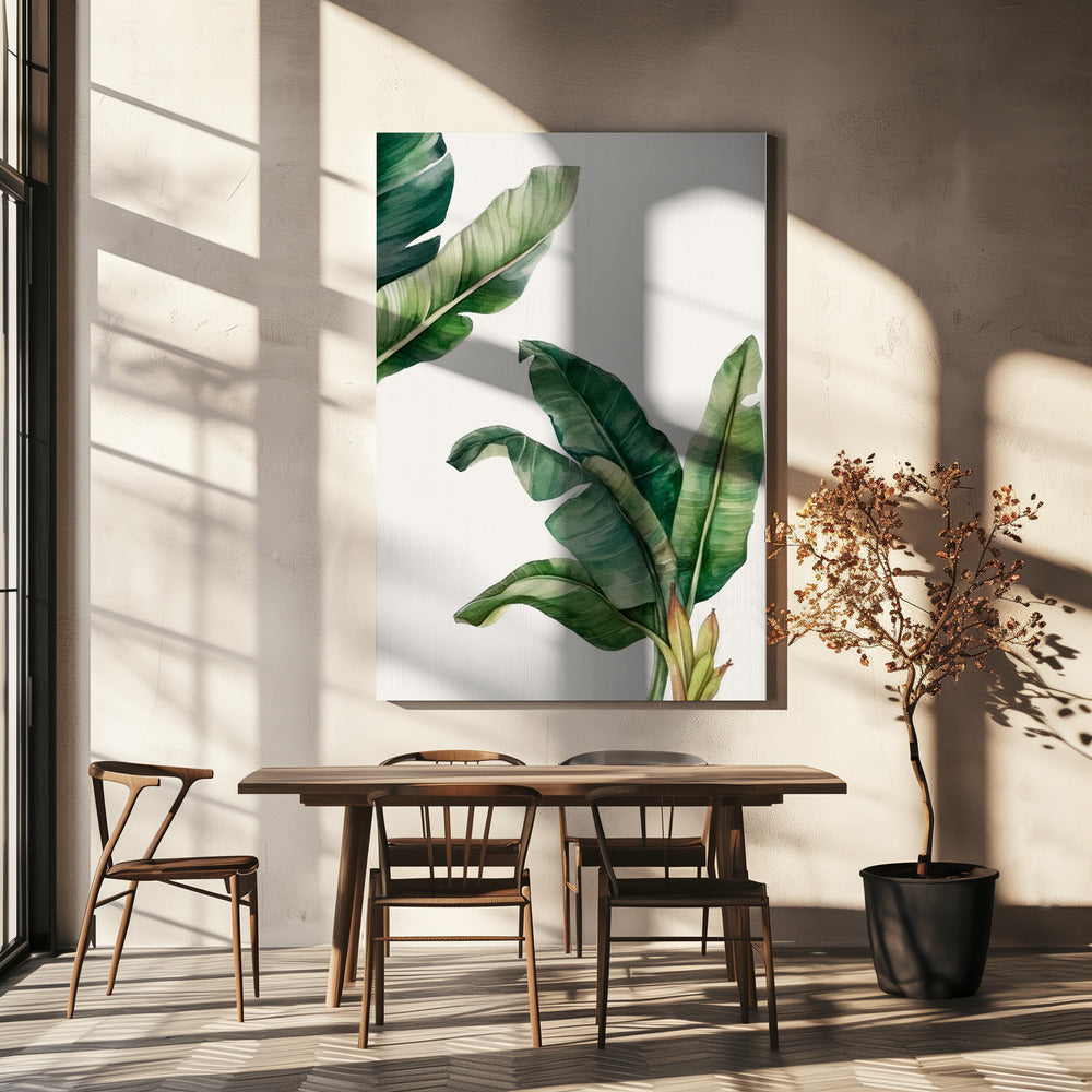 Green Leaves | Canvas