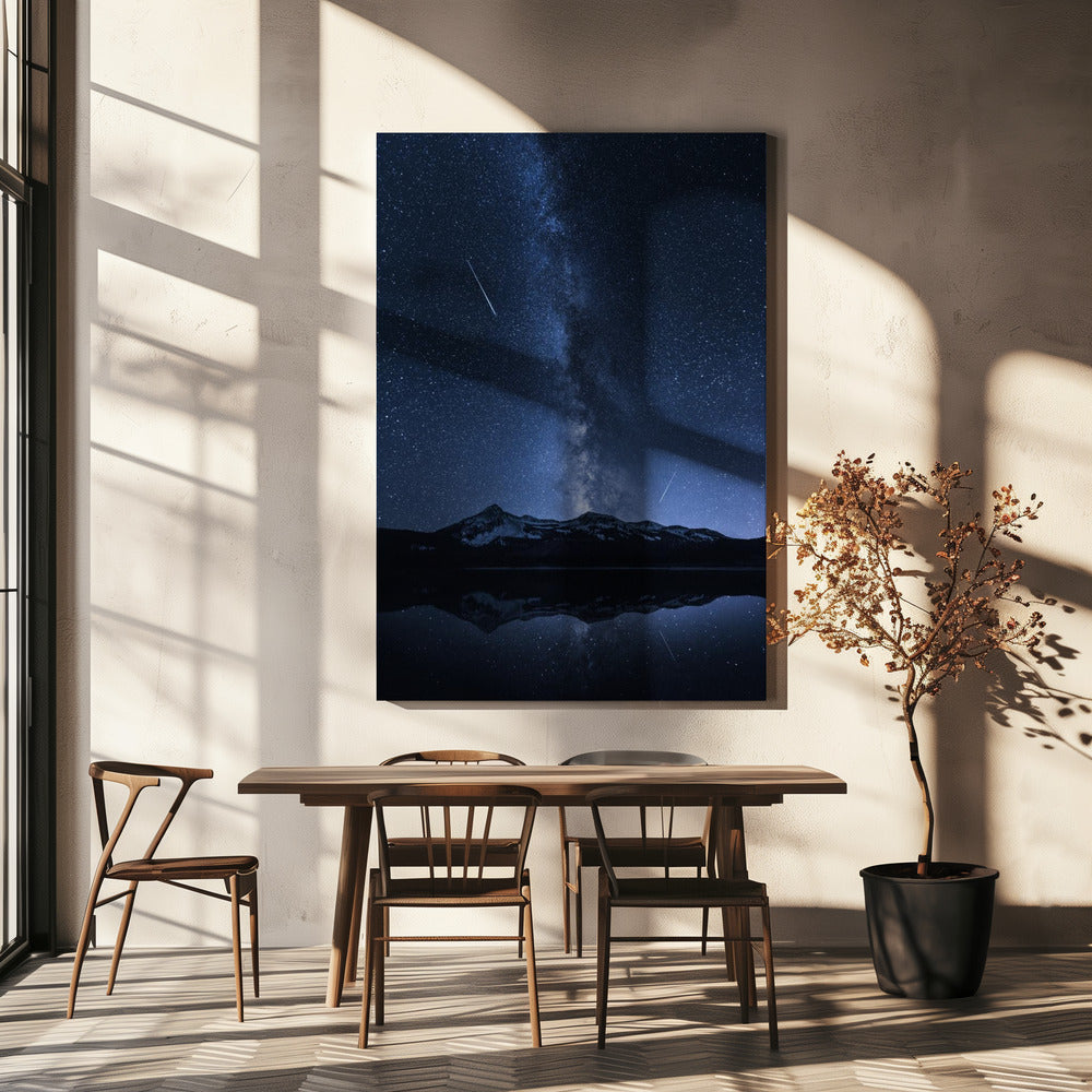 Galaxies Reflection | Canvas