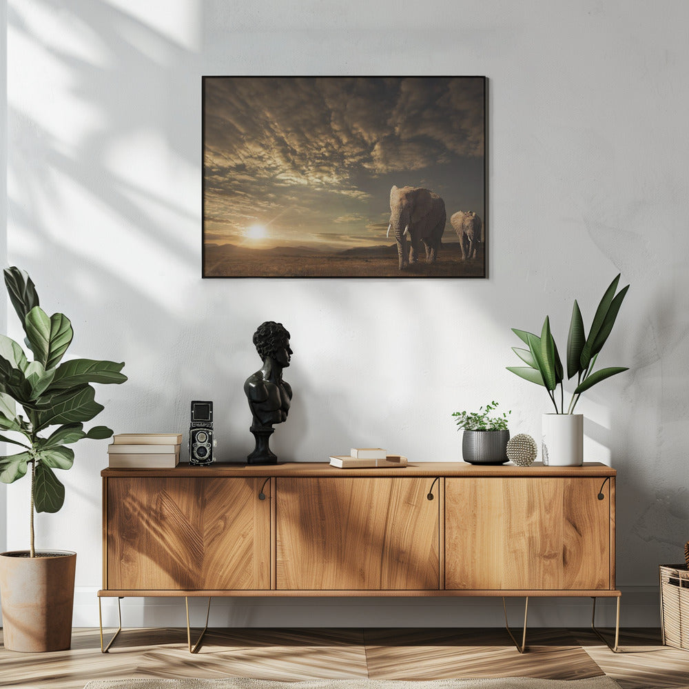 Walking in Savannah | Poster