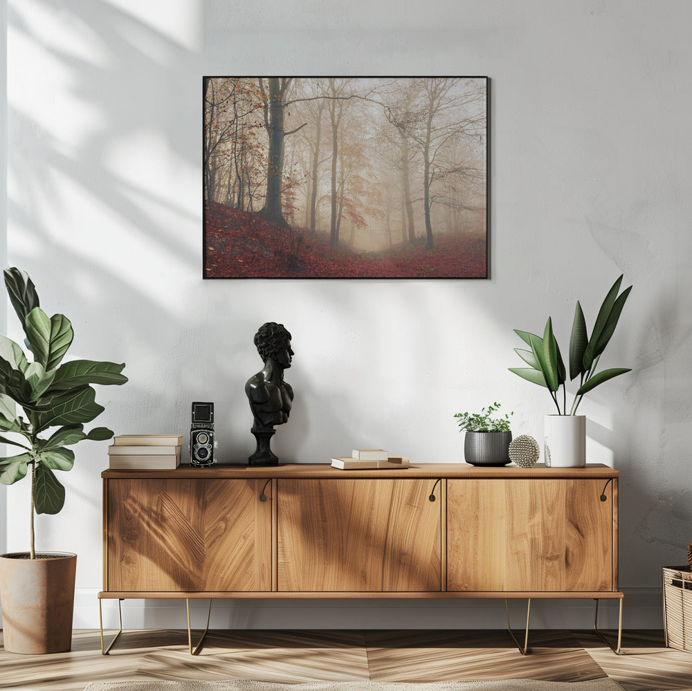 Waiting for the deer. | Poster