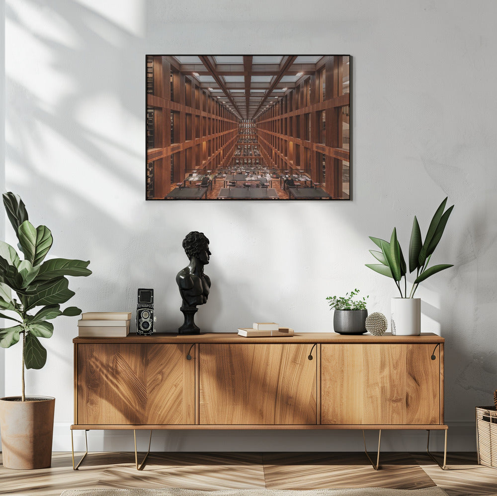 Library in Berlin. | Poster