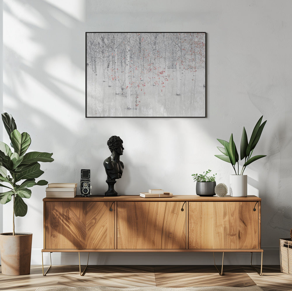 Red & white | Poster