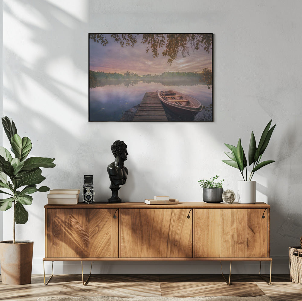 Colorful lake | Poster