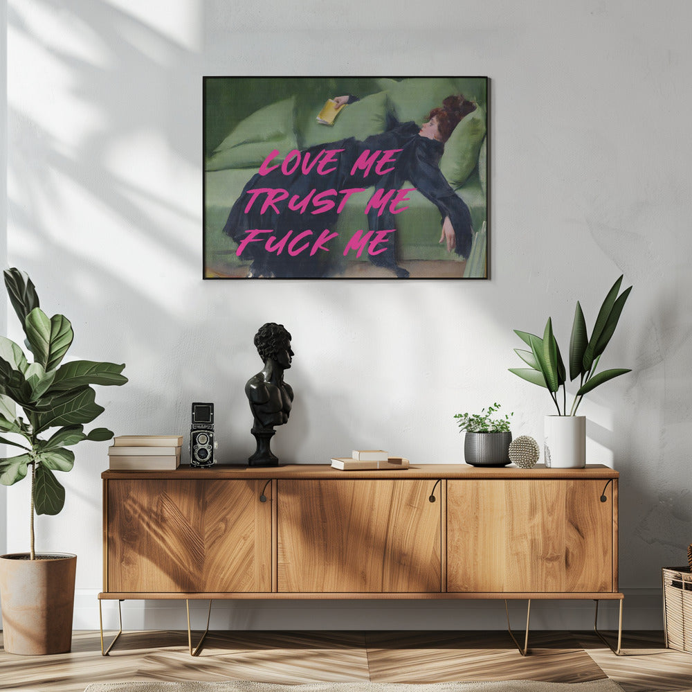Love Me Trust Me Fuck Me / Pink Version | Poster