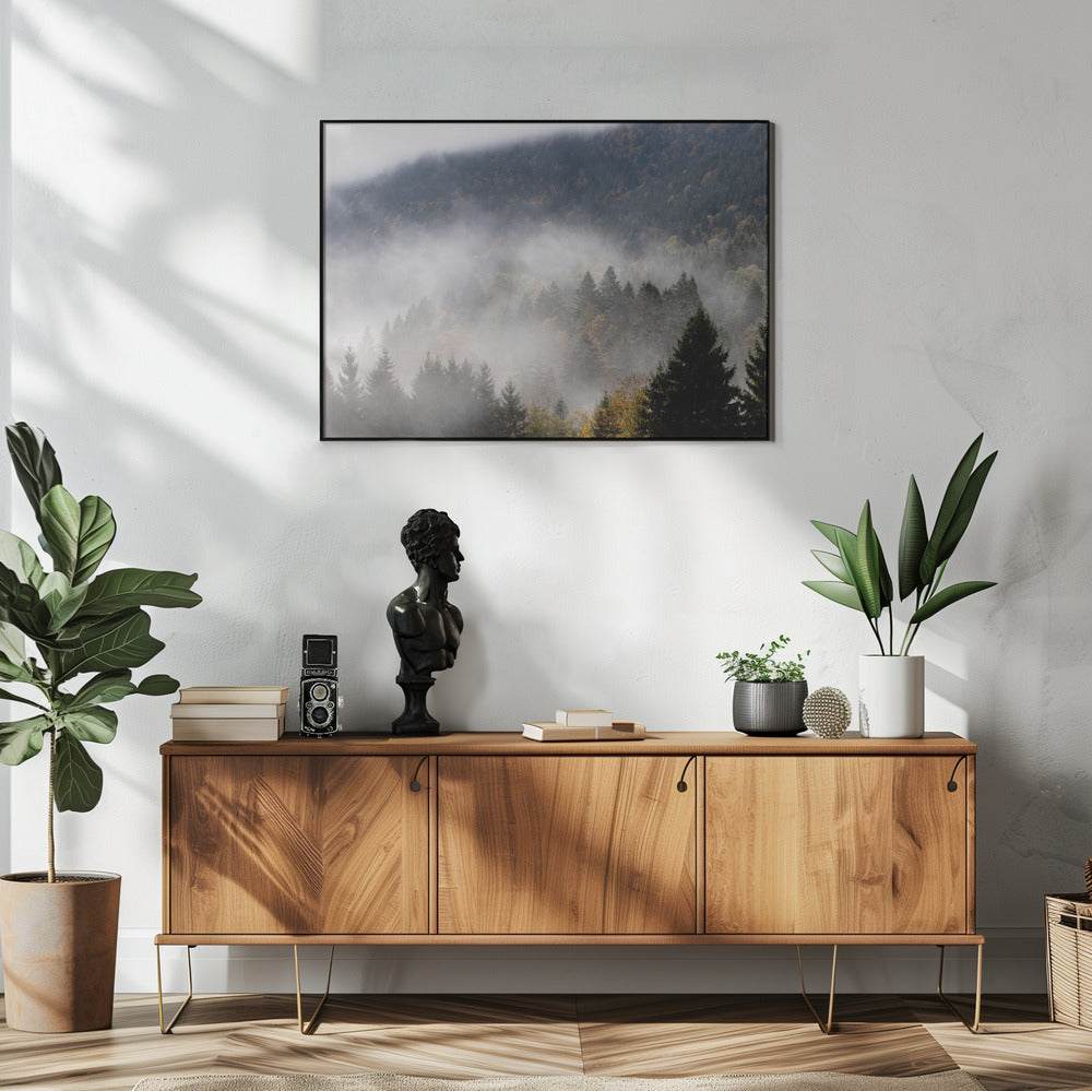 Foggy Woods 9 | Poster