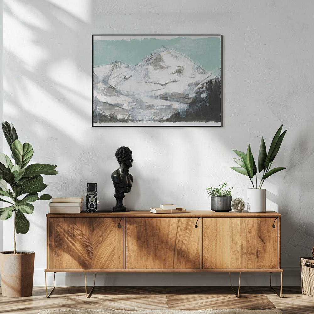 White Mountains Print No2 | Poster