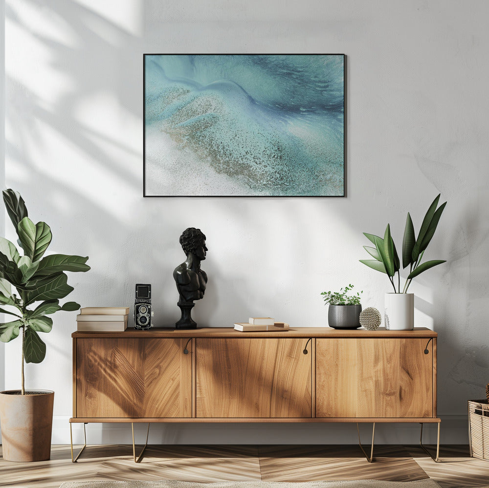 Turquoise Tranquility Tifupscaled Cgi 13287w Copy | Poster