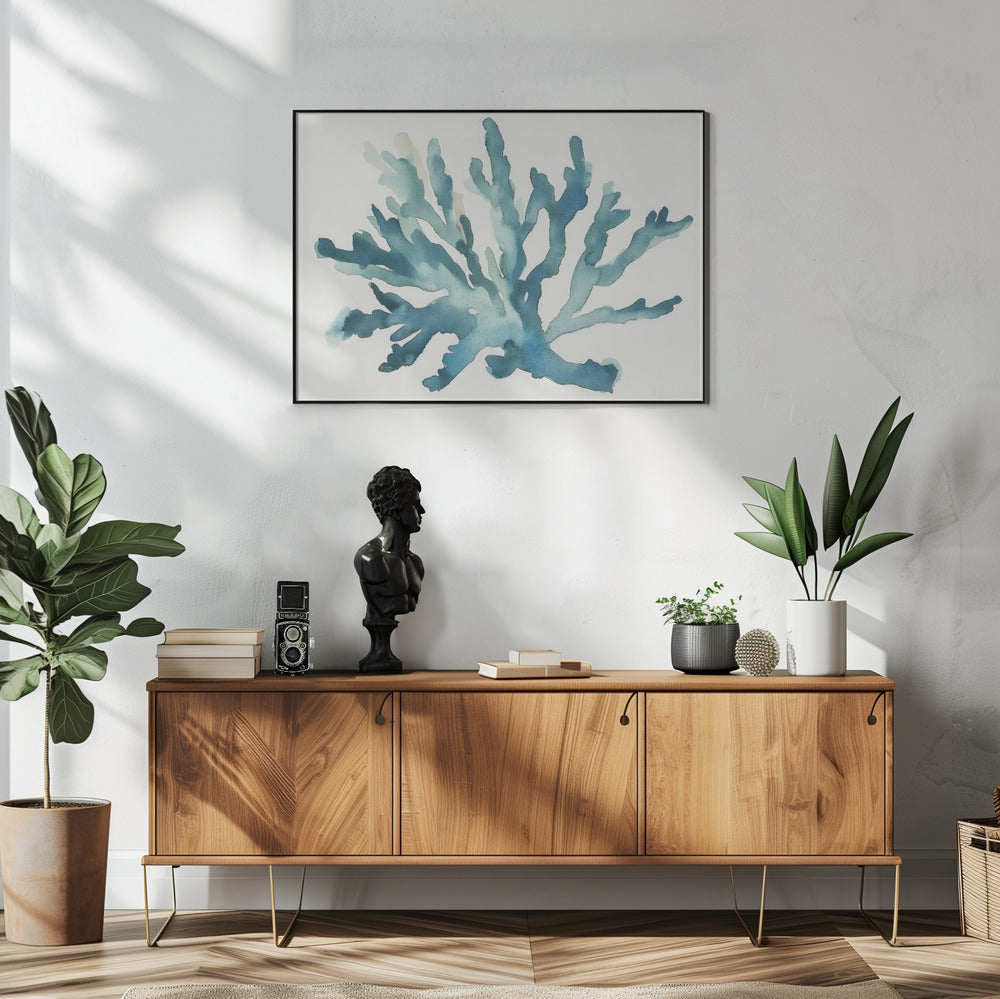 Turqoiuse Coral | Poster