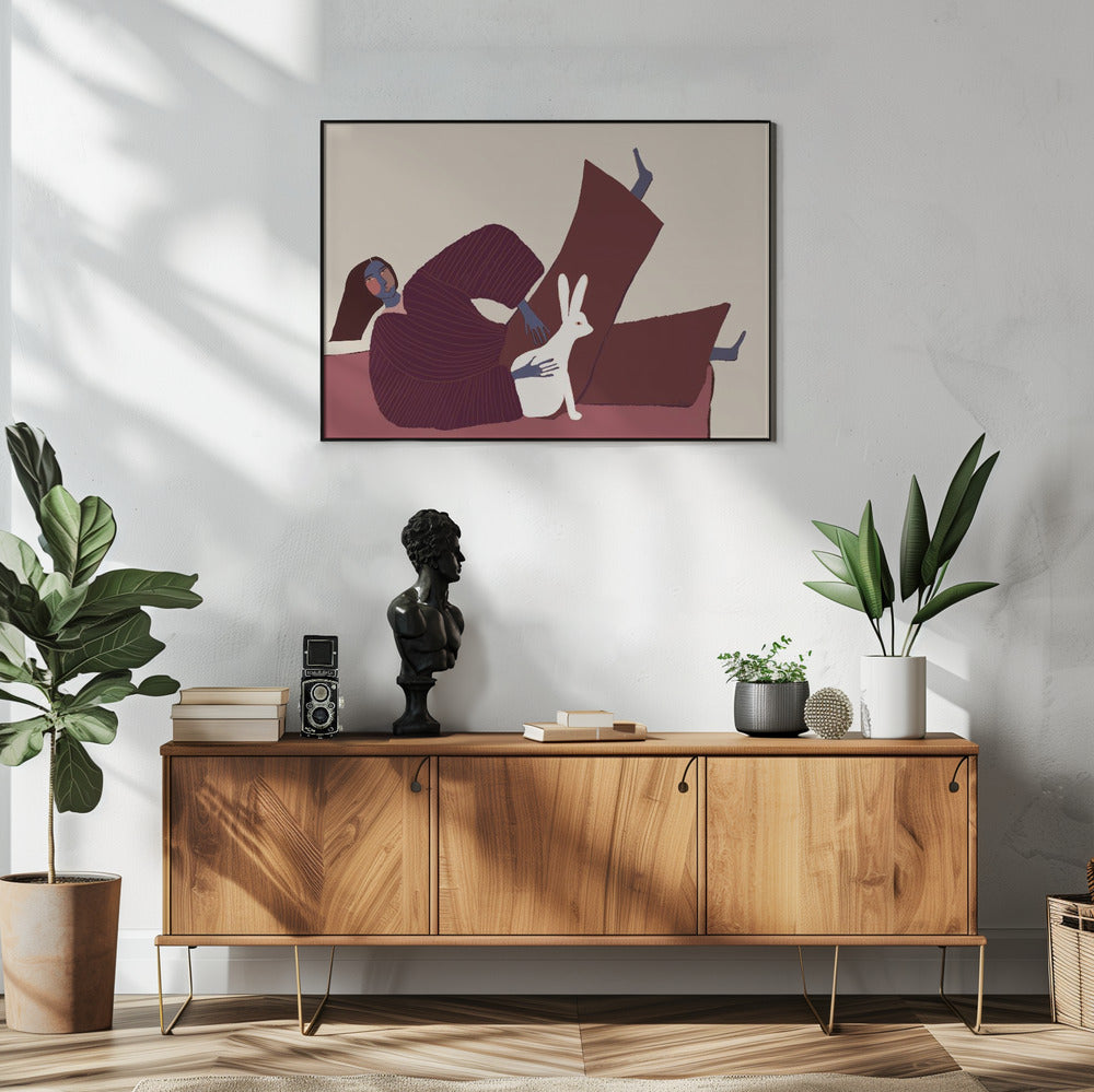 Rabbit lover | Poster