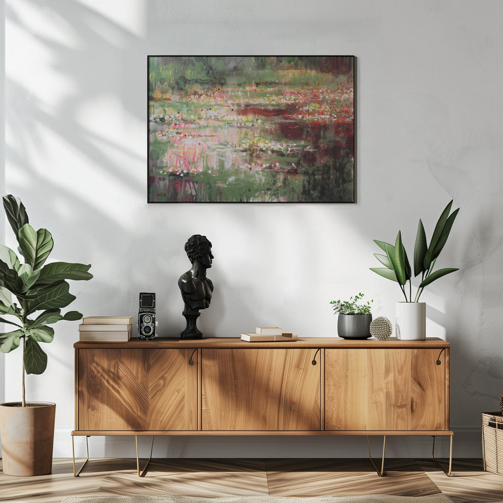 MonetMonetMonet ( Red ) | Poster