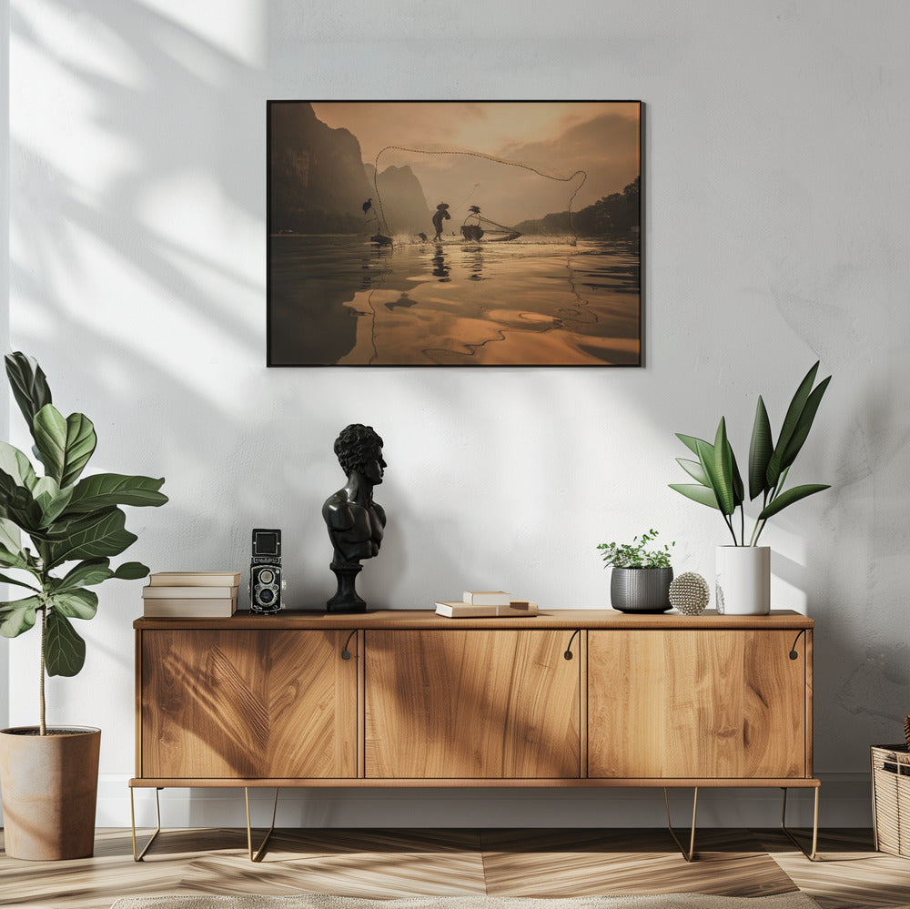 Spread The Fish Nets | Poster